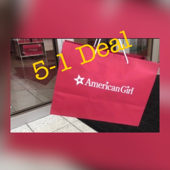 American Girl Bags 5 Deal American Girl Shopping 1 Bag 2 Boxes